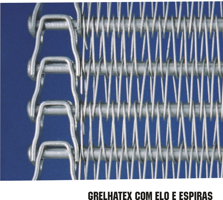 Grelhatex com elo e espiras